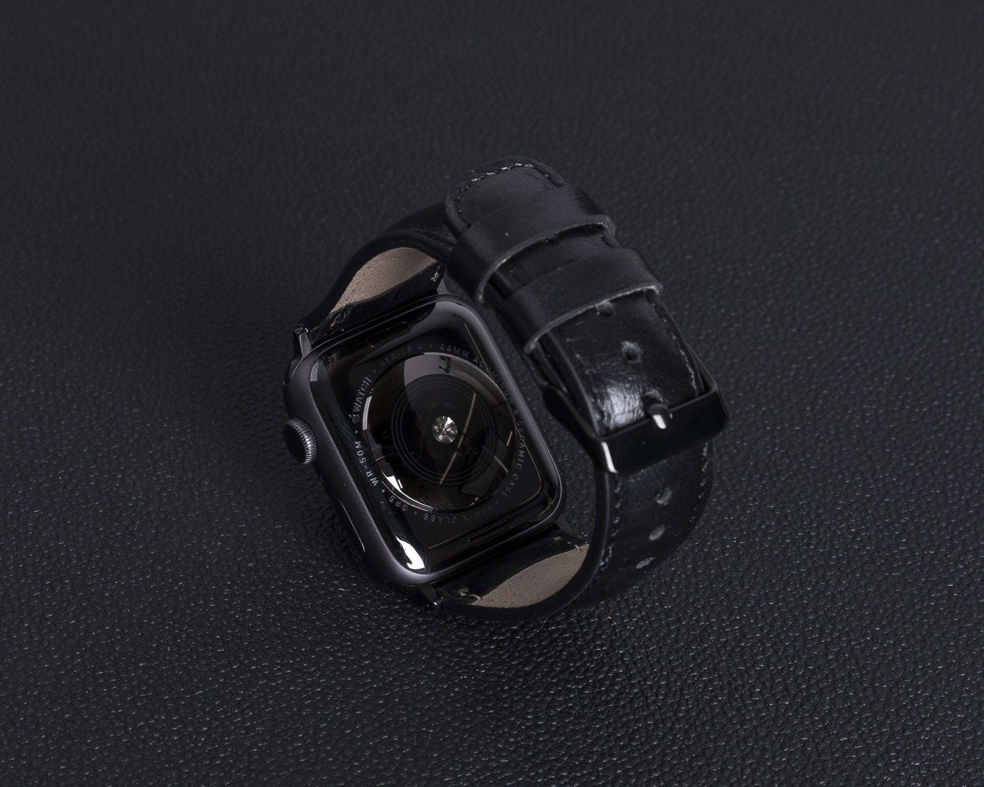 Bomonti Leather Apple Watch Bands for Men