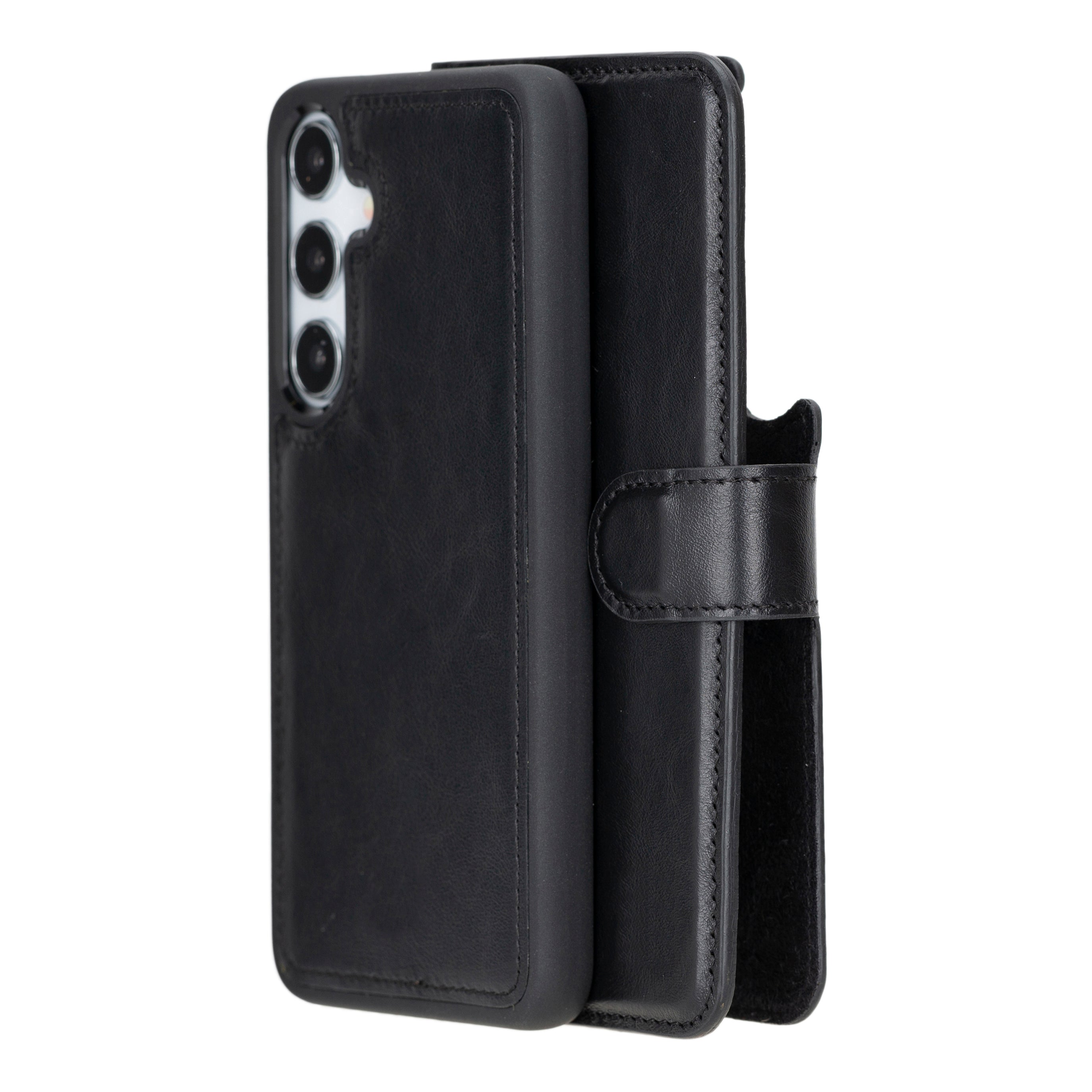 Magic Samsung Galaxy S24 Ultra Leather Detachable Wallet Case