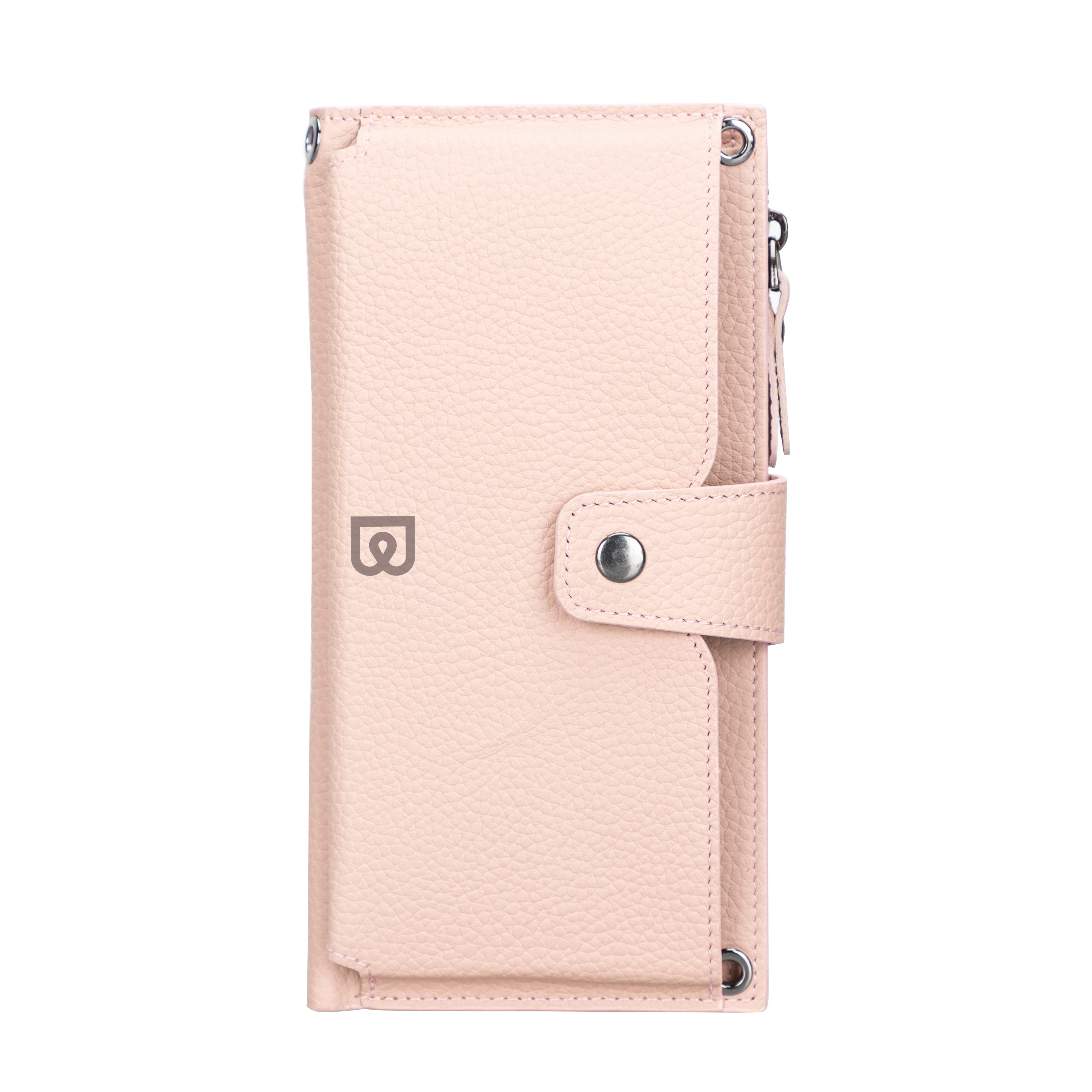 Nexora Strap Leather Crossbody Wallet