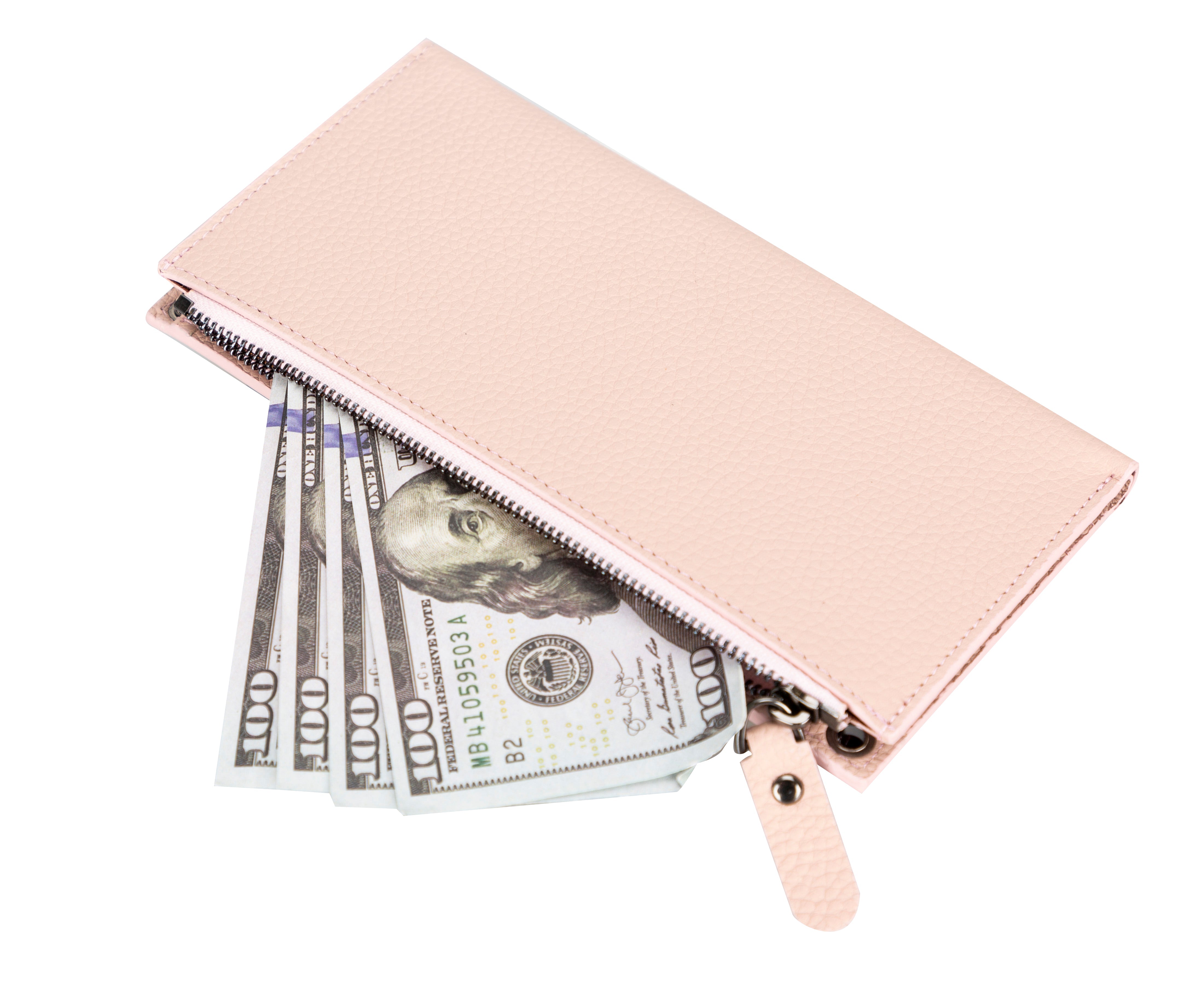 Nexora Strap Leather Crossbody Wallet