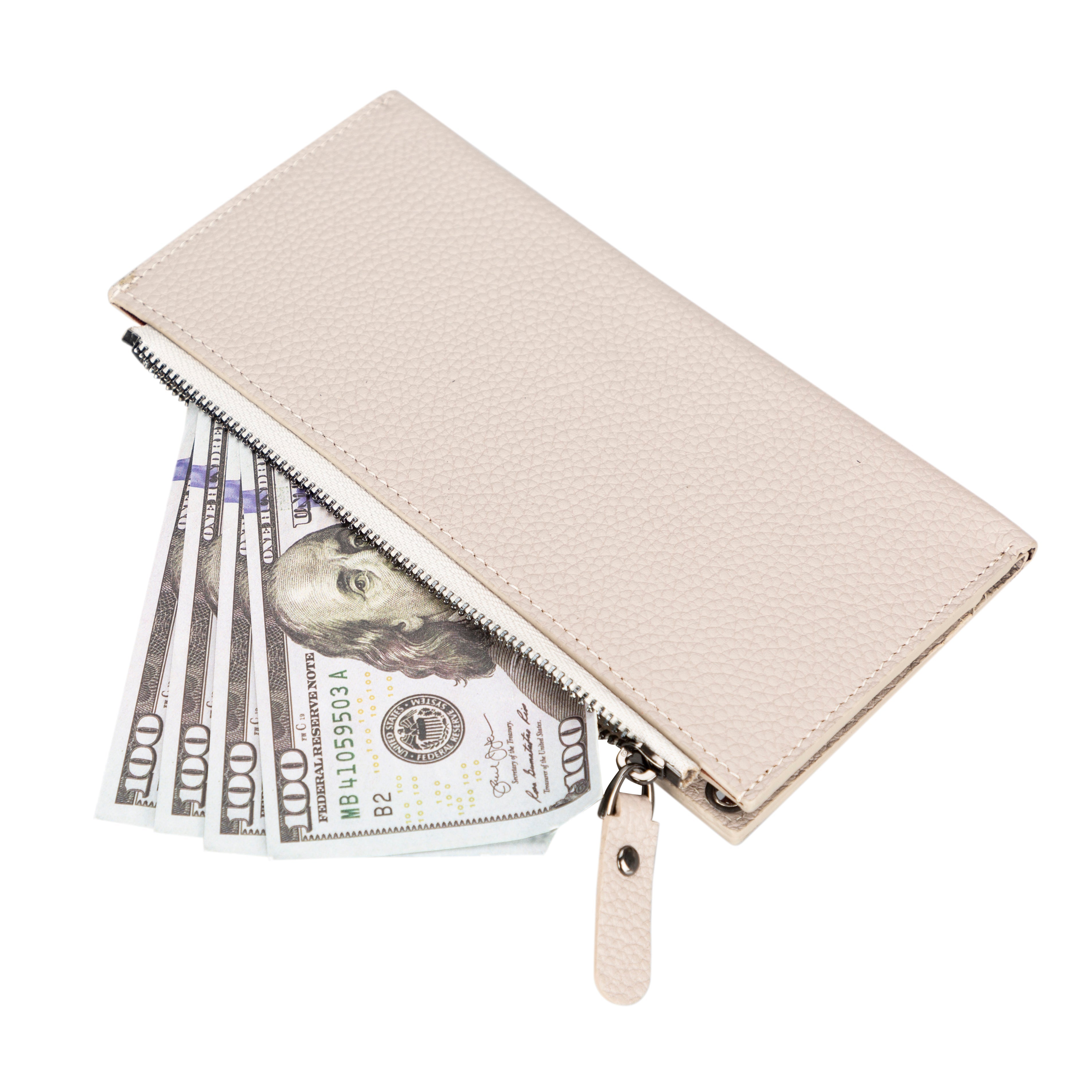 Nexora Strap Leather Crossbody Wallet