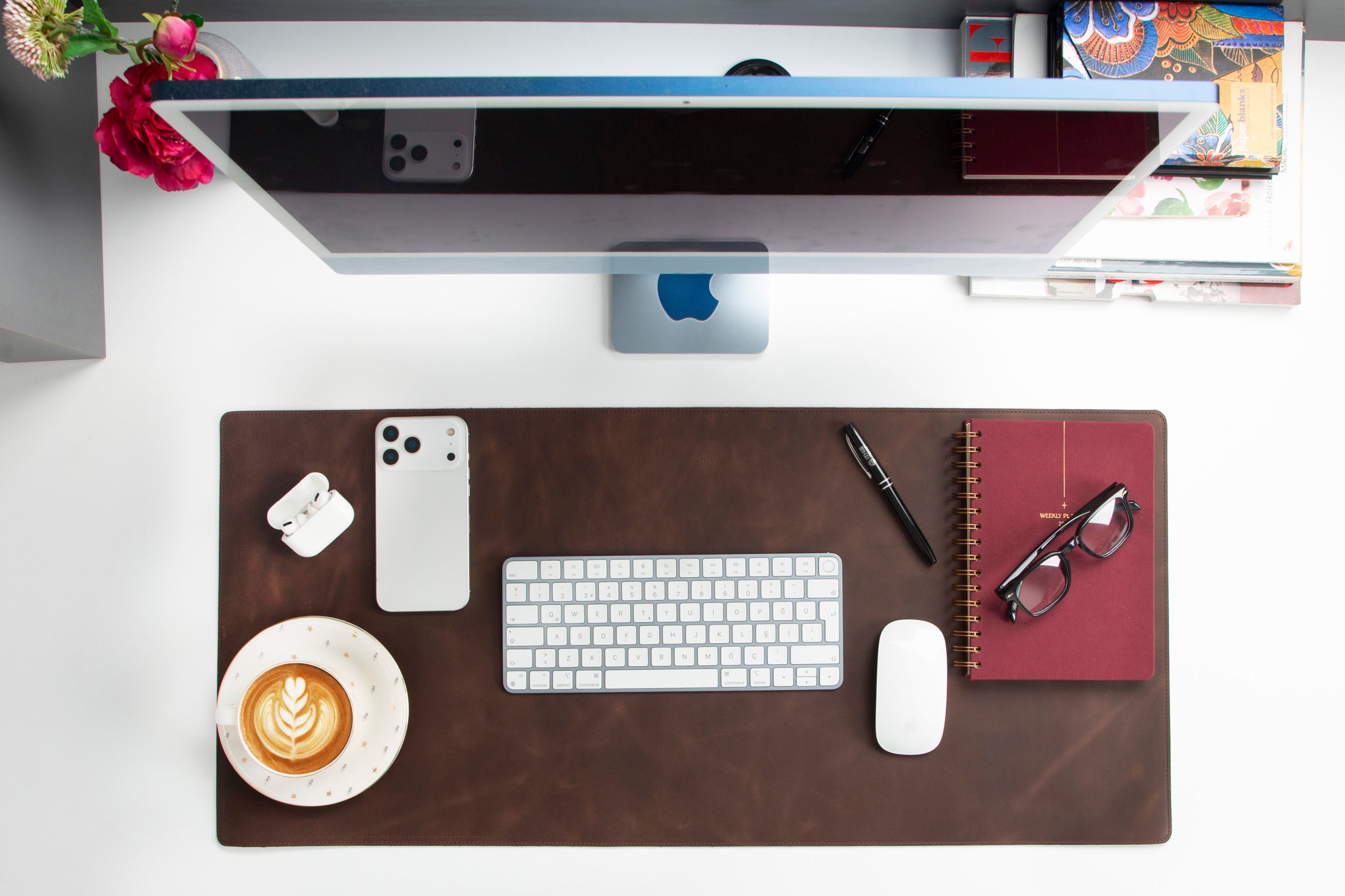 Leather Desk Mat Medium