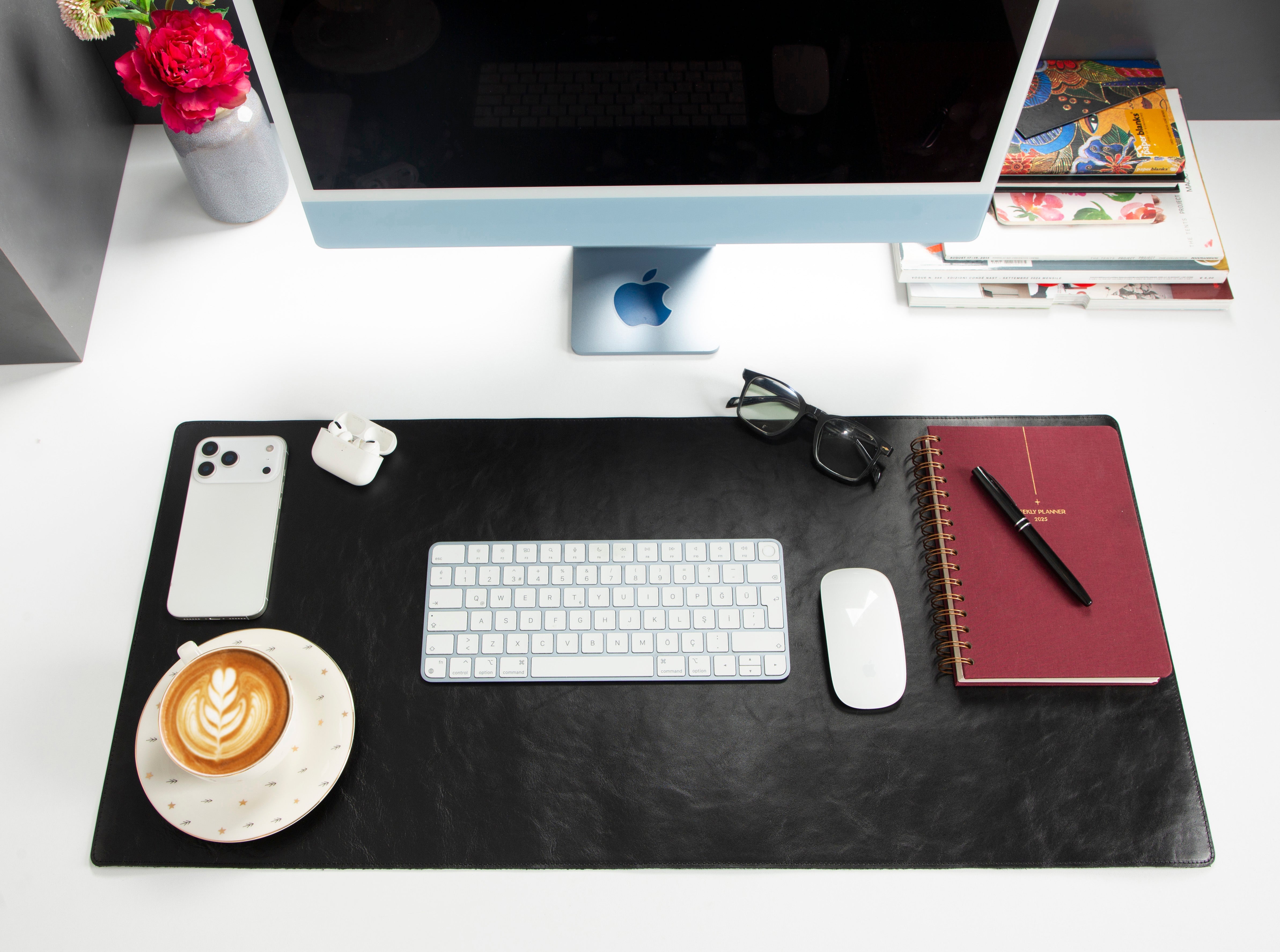 Leather Desk Mat Medium