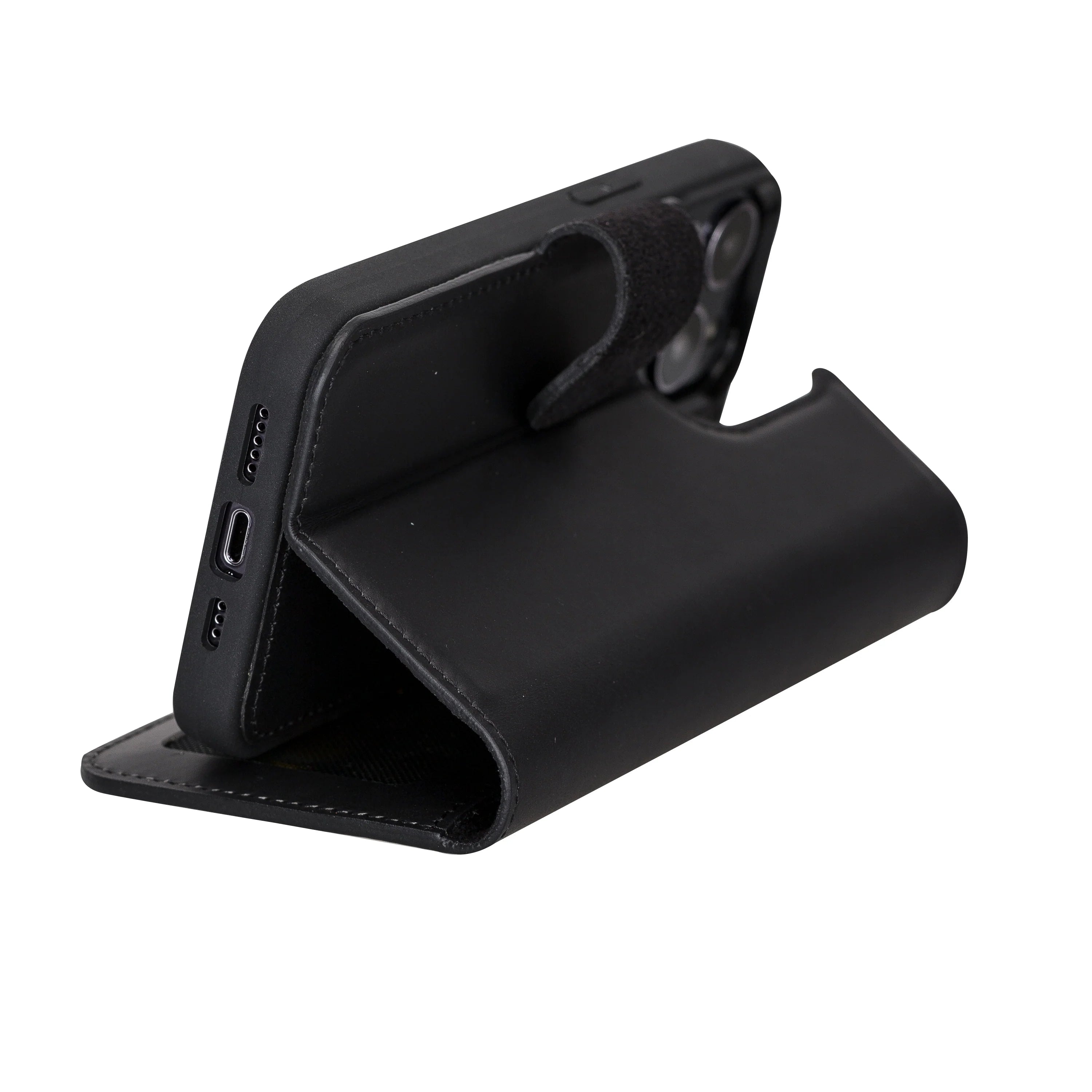 Liluri iPhone 13 Pro Detachable Leather Wallet Case
