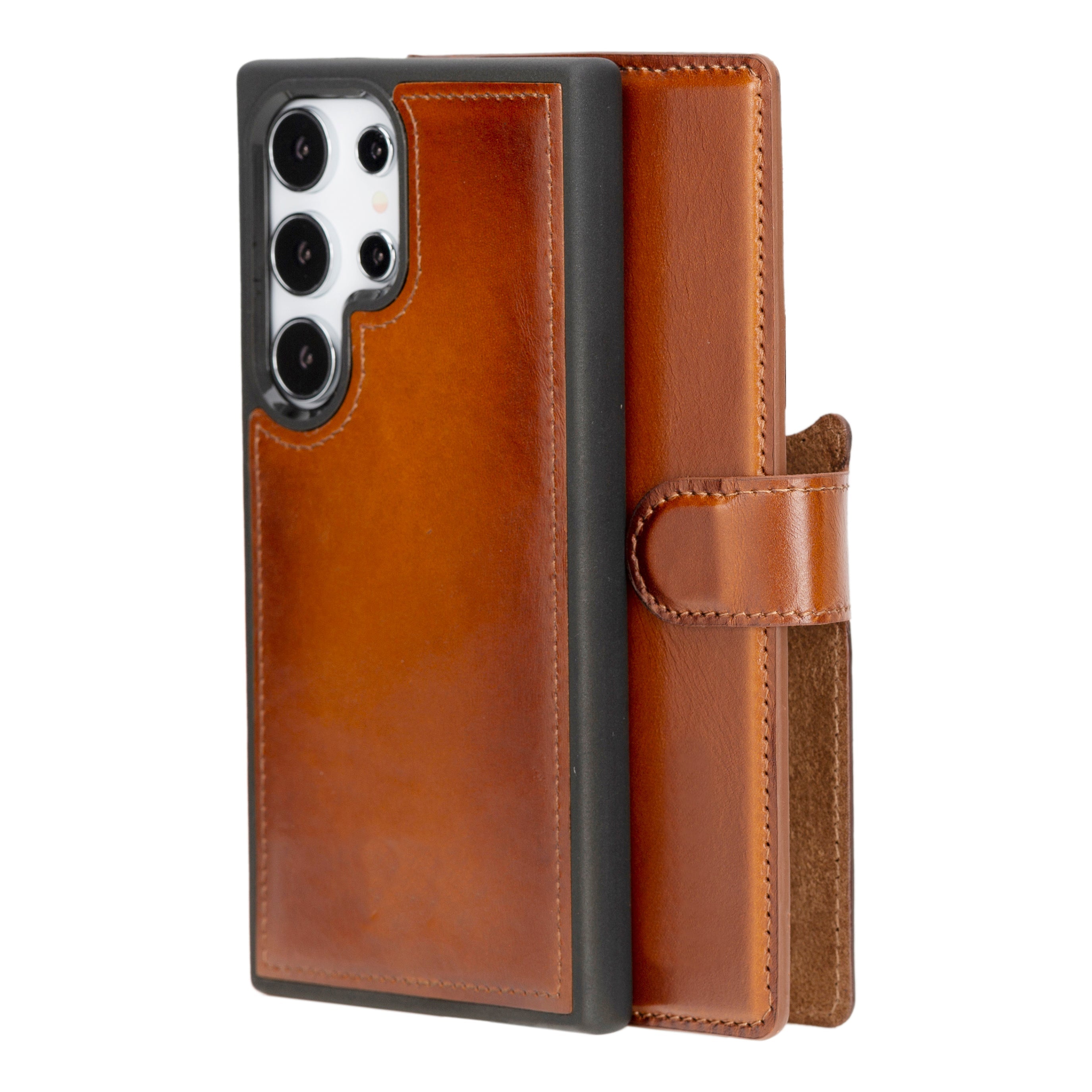 Magic Samsung Galaxy S24 Leather Detachable Wallet Case