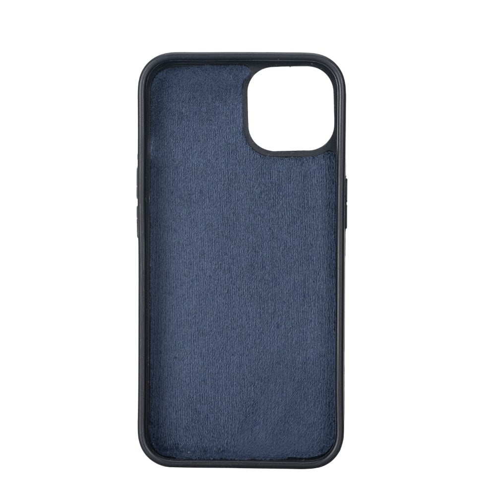 Blue Leather iPhone 13 Detachable Bi-Fold RFID Wallet Case with MagSafe & Card Holder - Bomonti - 6