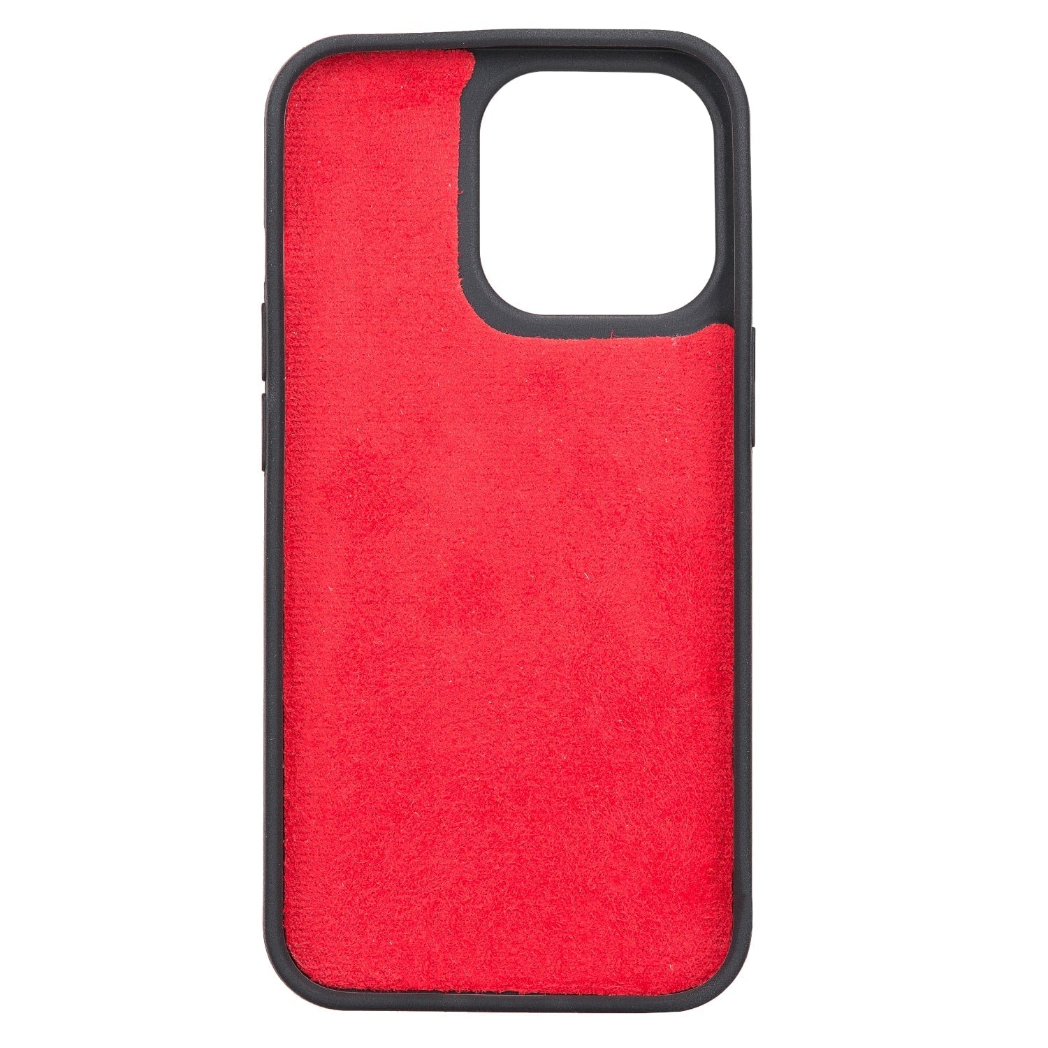 Luxury Red Leather iPhone 13 Pro Wallet Case with MagSafe & RFID Card Holder - Bomonti - 5