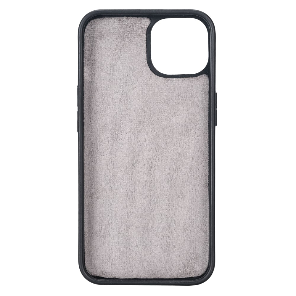 Vintage Black Leather iPhone 13 Detachable Bi-Fold RFID Wallet Case with MagSafe & Card Holder - Bomonti - 6