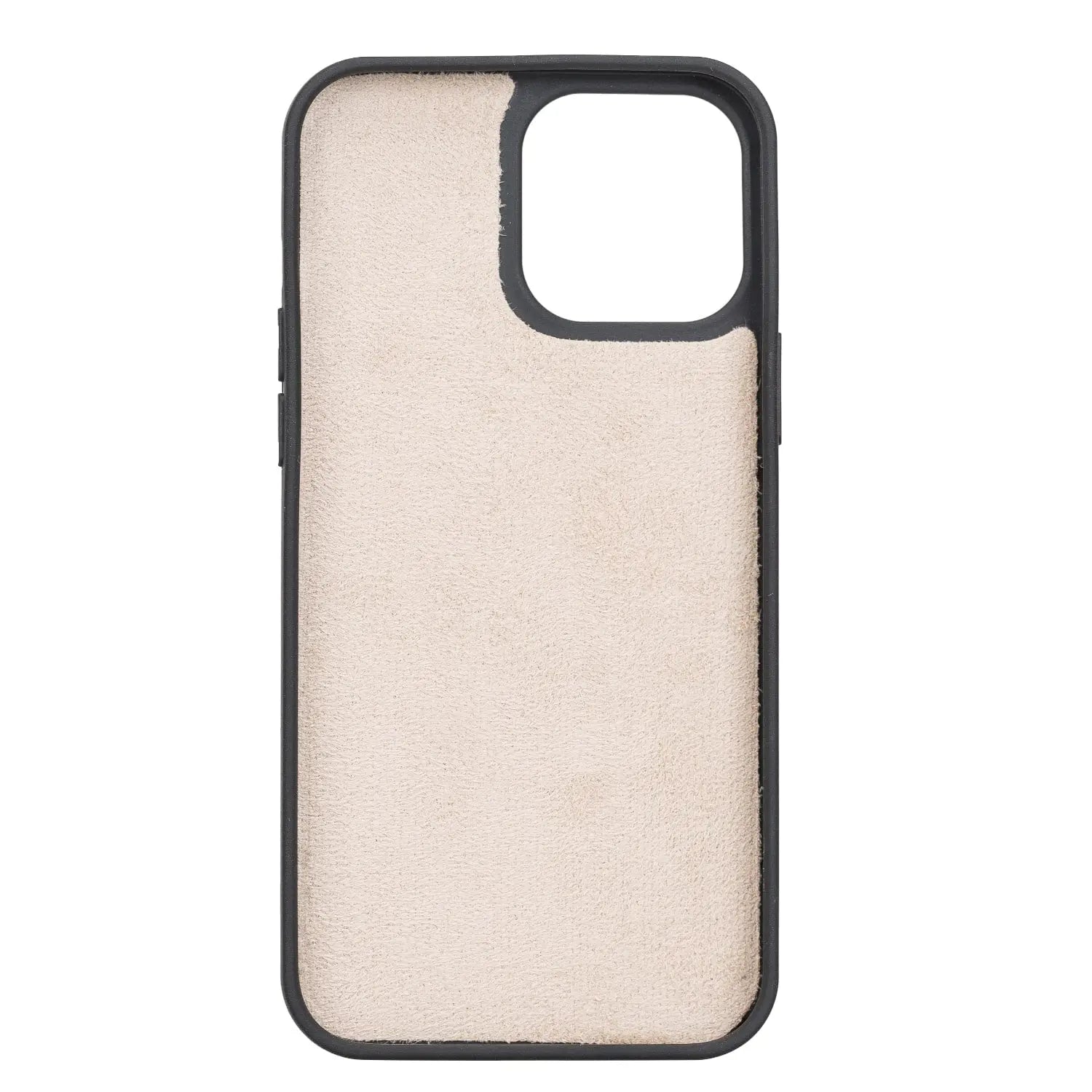 White Leather iPhone 15 Pro Max Detachable Card Holder Wallet Case with Magsafe-Bomonti