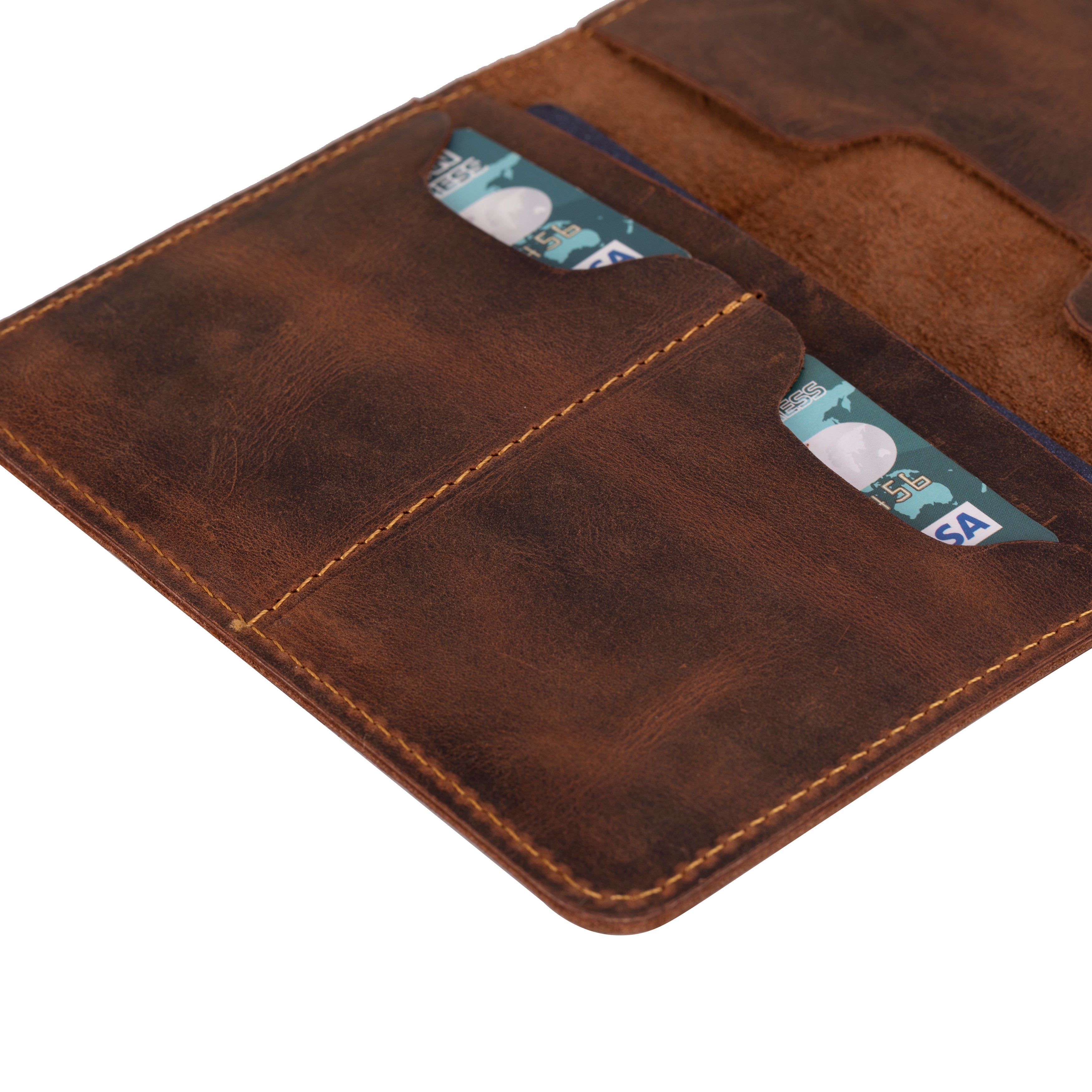 Viaggio Leather Passport Wallet