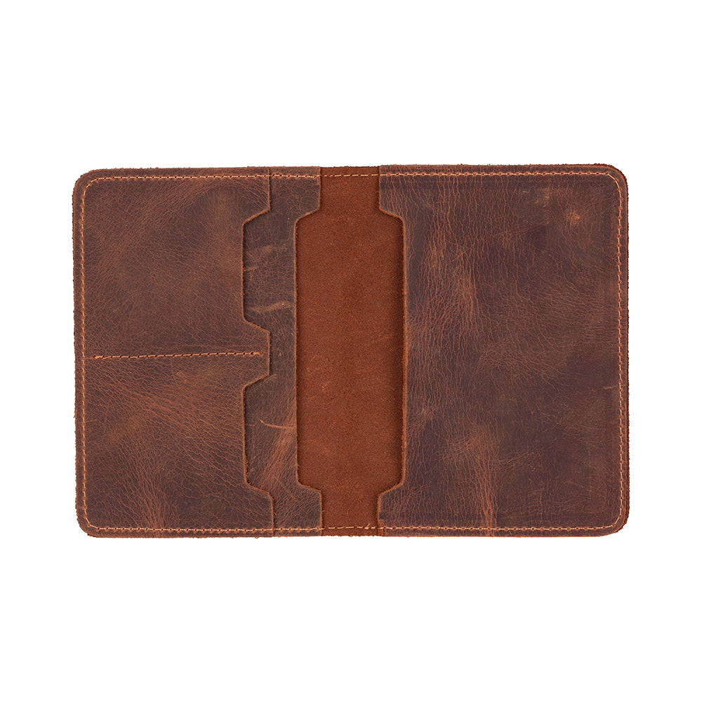 Viaggio Leather Passport Wallet