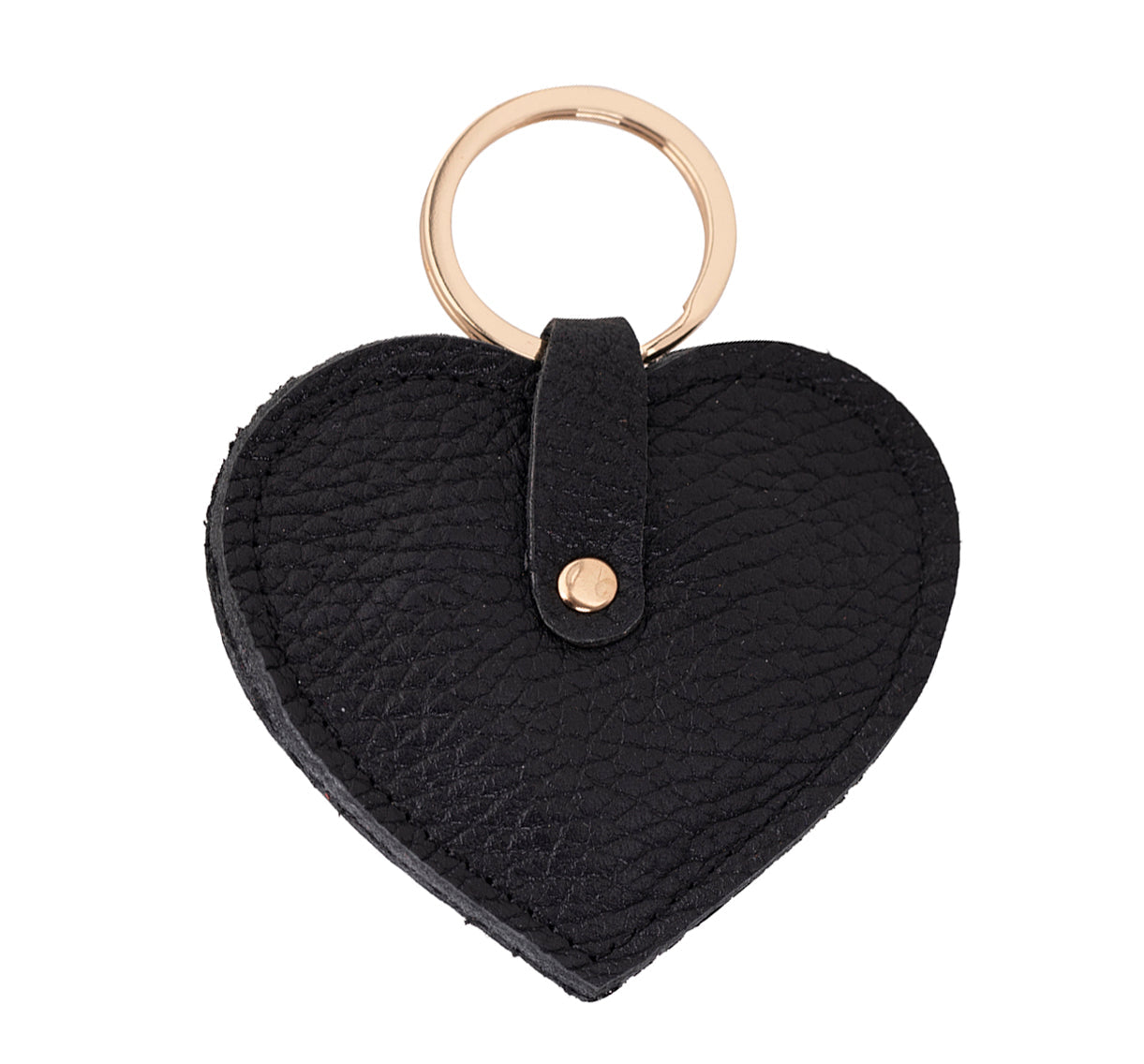 Cuore Leather Keyring