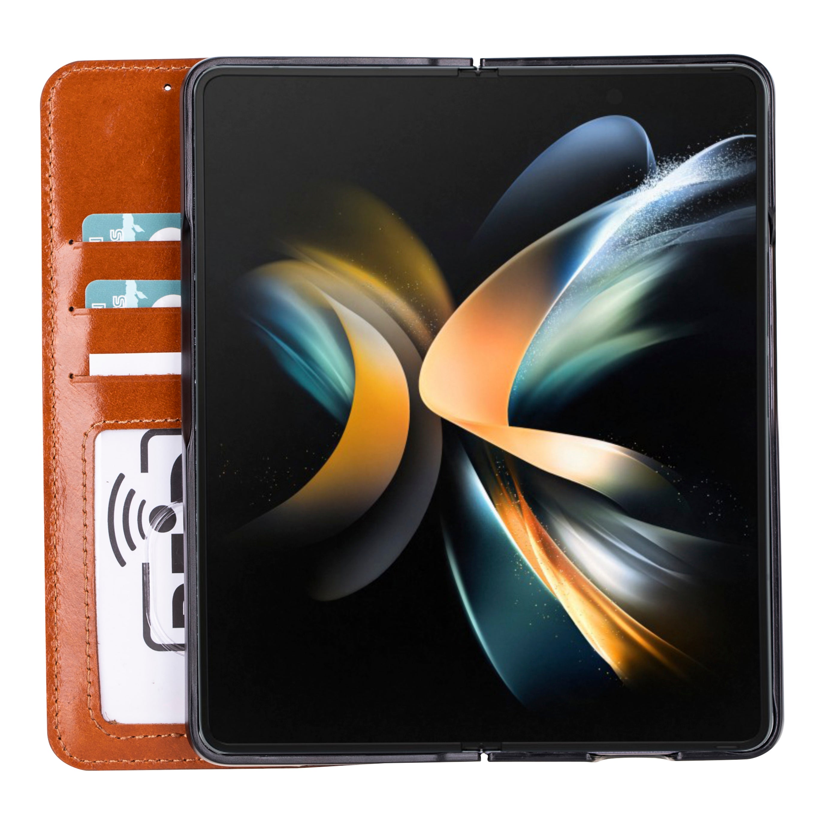 Wallet Case Samsung Galaxy Z Fold 5 Non-Detachable Leather Wallet Case - WC