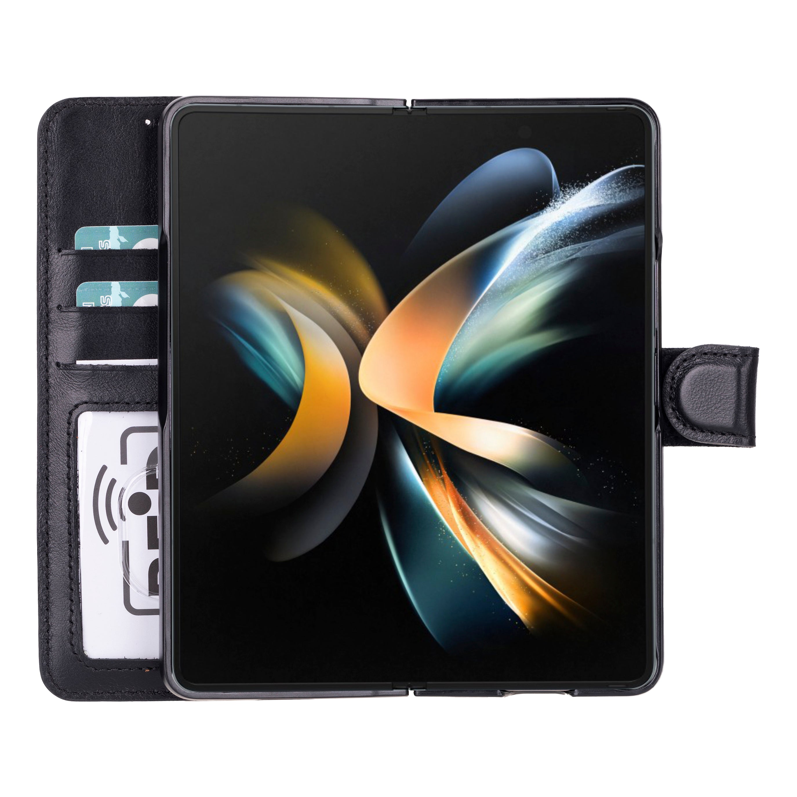 Wallet Case Samsung Galaxy Z Fold 5 Non-Detachable Leather Wallet Case - WC