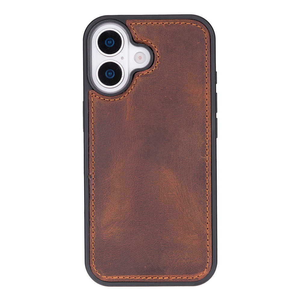 Leather iPhone 17 Detachable Wallet Case