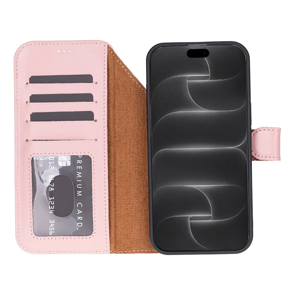 Magic iPhone 18 Pro Max Leather Detachable Wallet Case