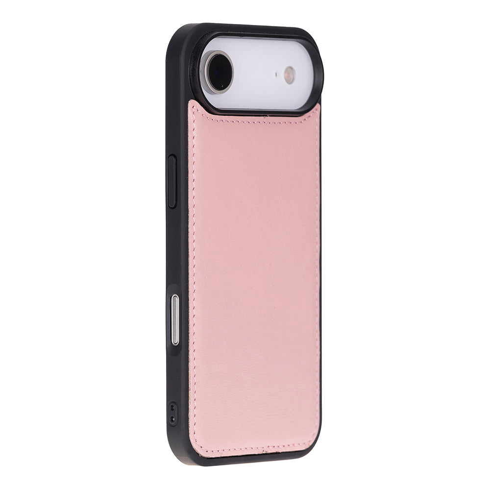 Pink Leather iPhone 17 Air Detachable Wallet Case