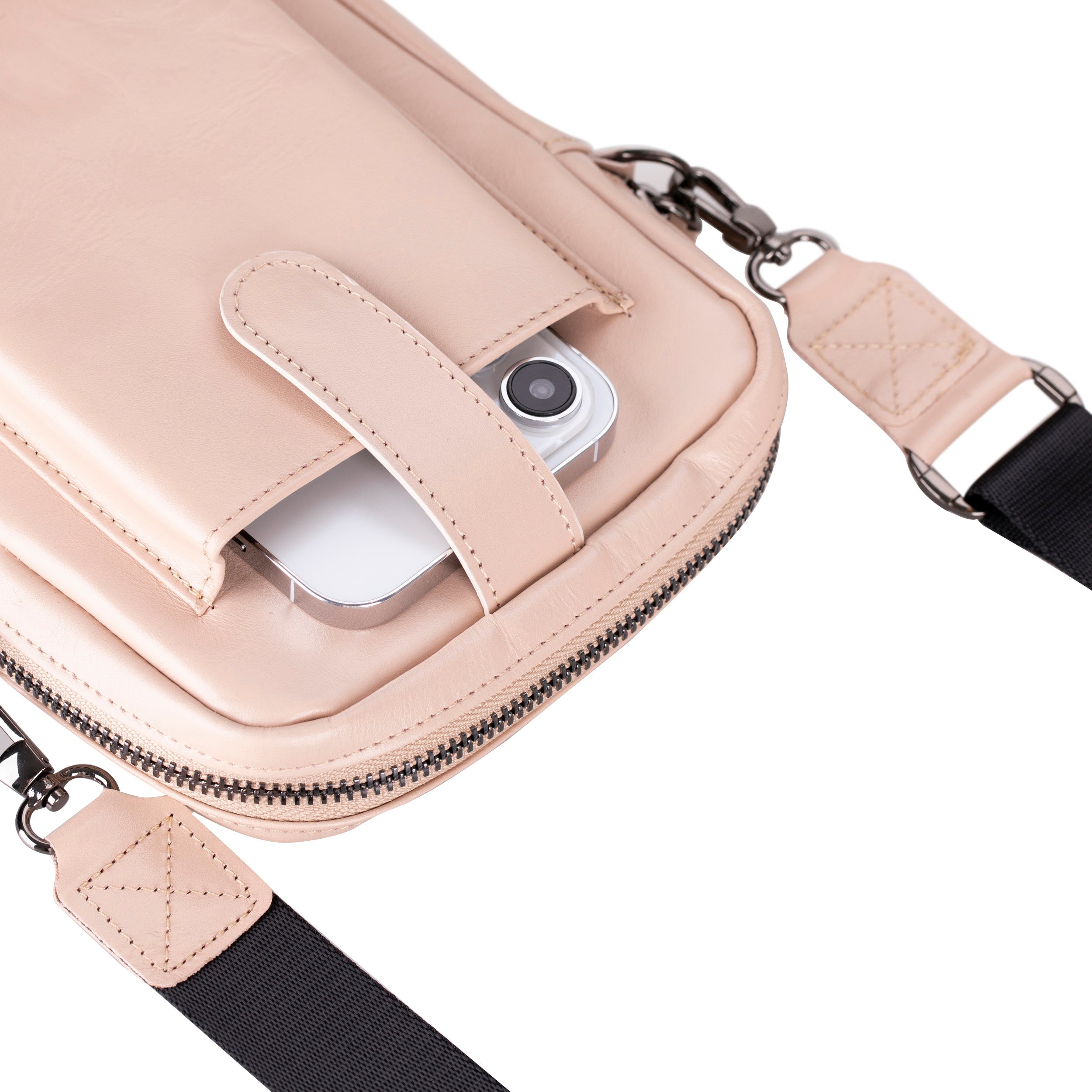 Pisa Leather Crossbody Bag