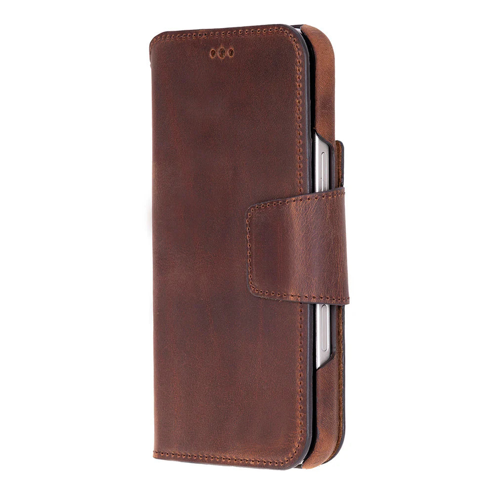 Elite Magic iPhone 17 Pro Max Leather Detachable Wallet Case