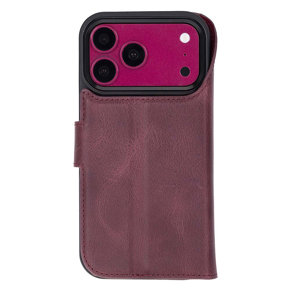 Magic iPhone 18 Pro Leather Detachable Wallet Case