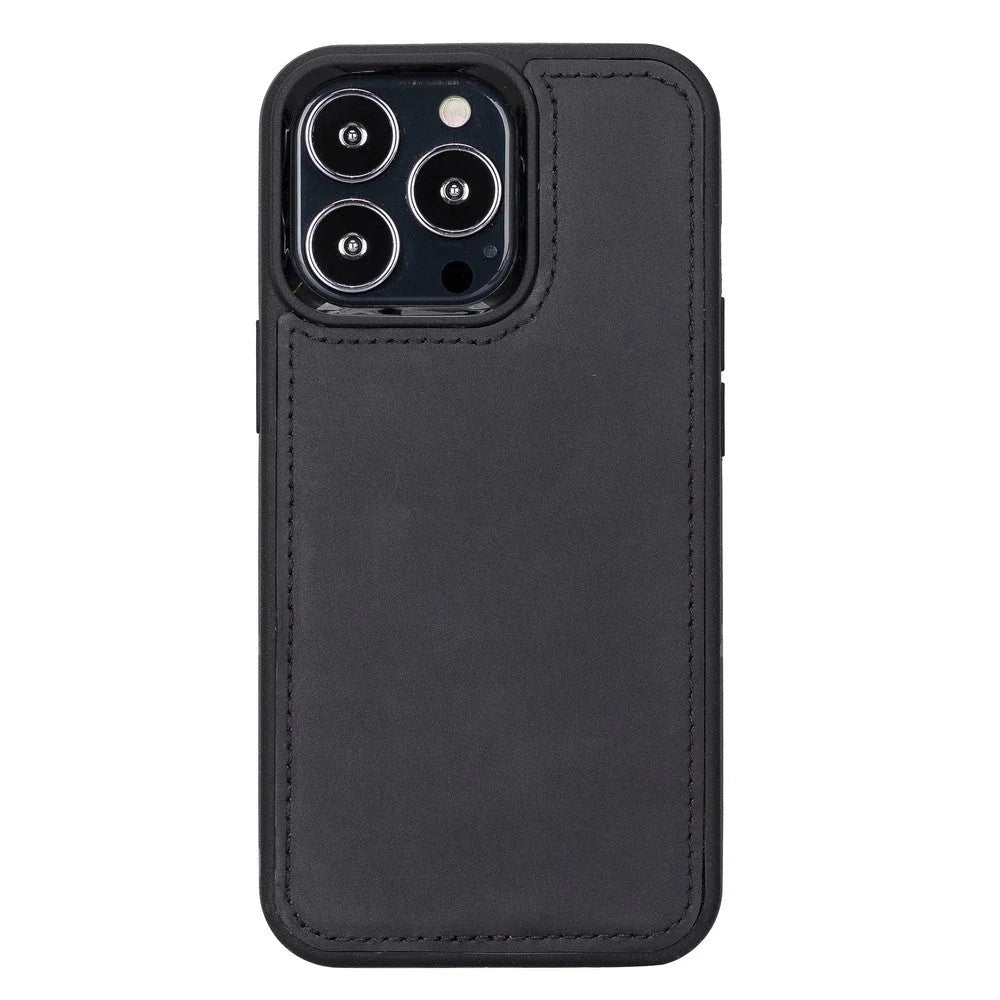 Santa iPhone 13 Pro Leather Detachable Wallet Case