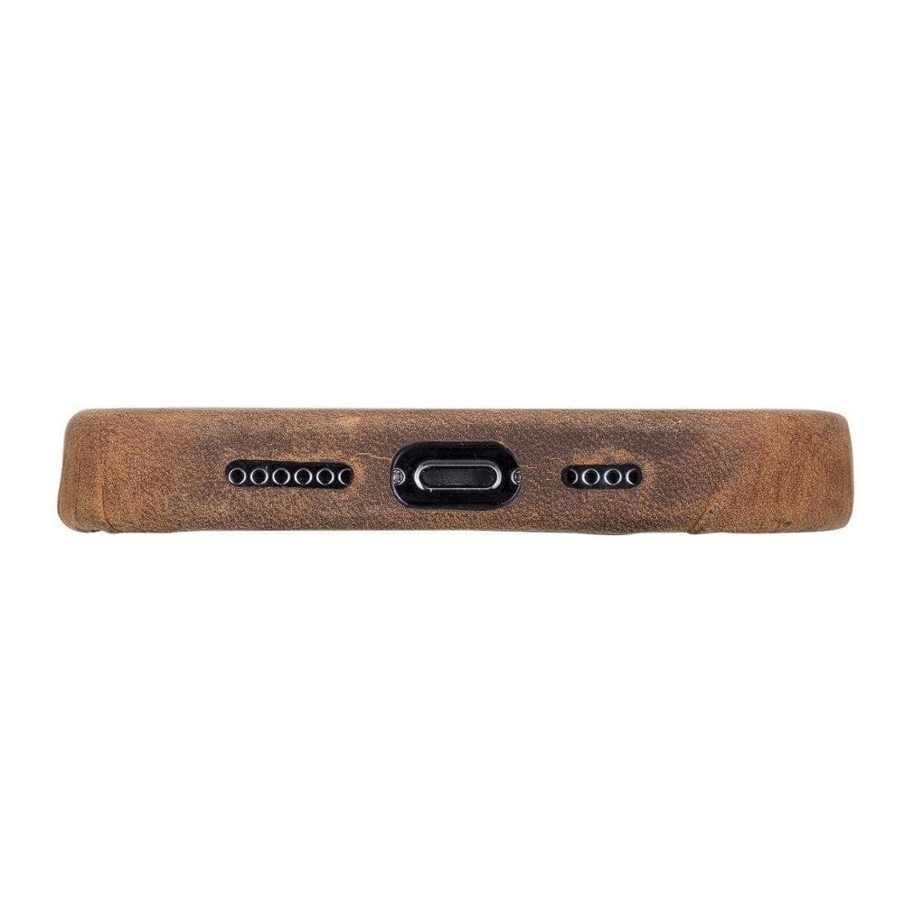 Apple iPhone IP14 Series Leather Case / RC - Rock Cover Bomonti