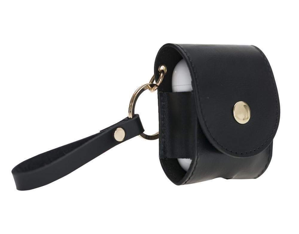 Mai Snap AirPods 1 and AirPods 2 Leather Case with Hook