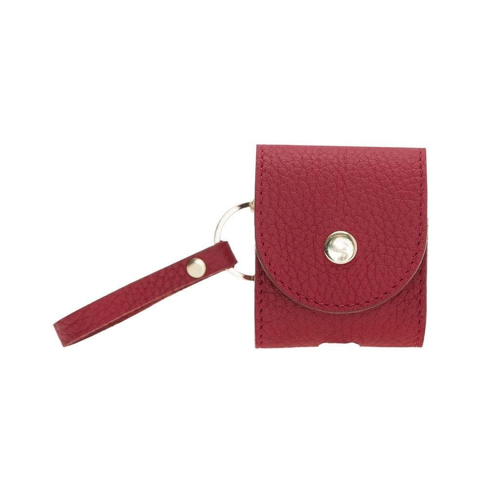 Mai Snap AirPods 1 and AirPods 2 Leather Case with Hook