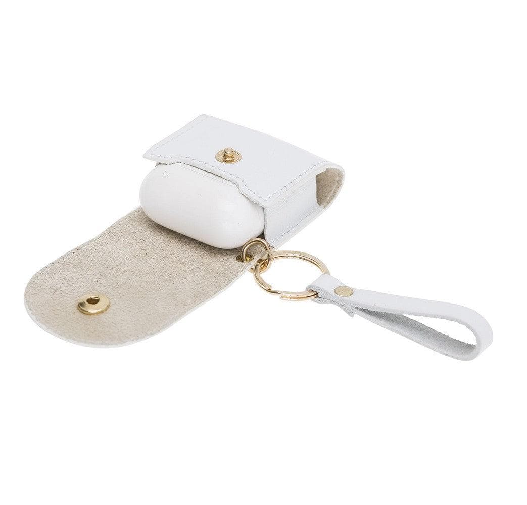 Mai Snap AirPods 1 and AirPods 2 Leather Case with Hook