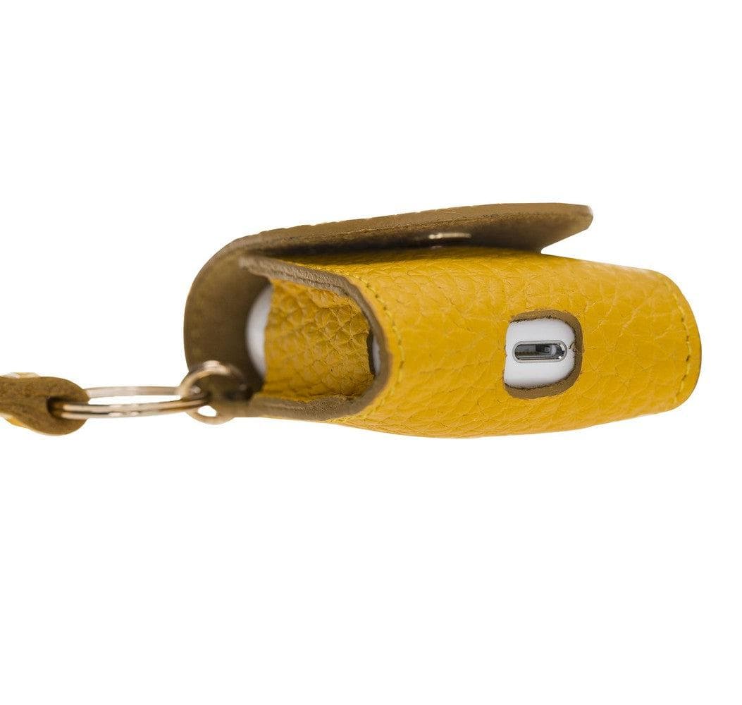 Mai Snap AirPods 1 and AirPods 2 Leather Case with Hook