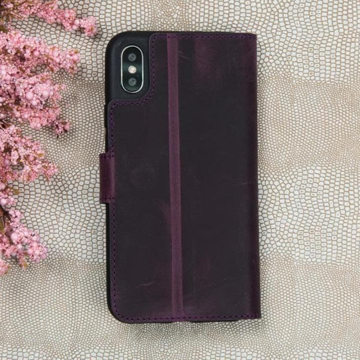 Wallet Case iPhone iPhone X/XS Non-Detachable Leather Wallet Case - WC