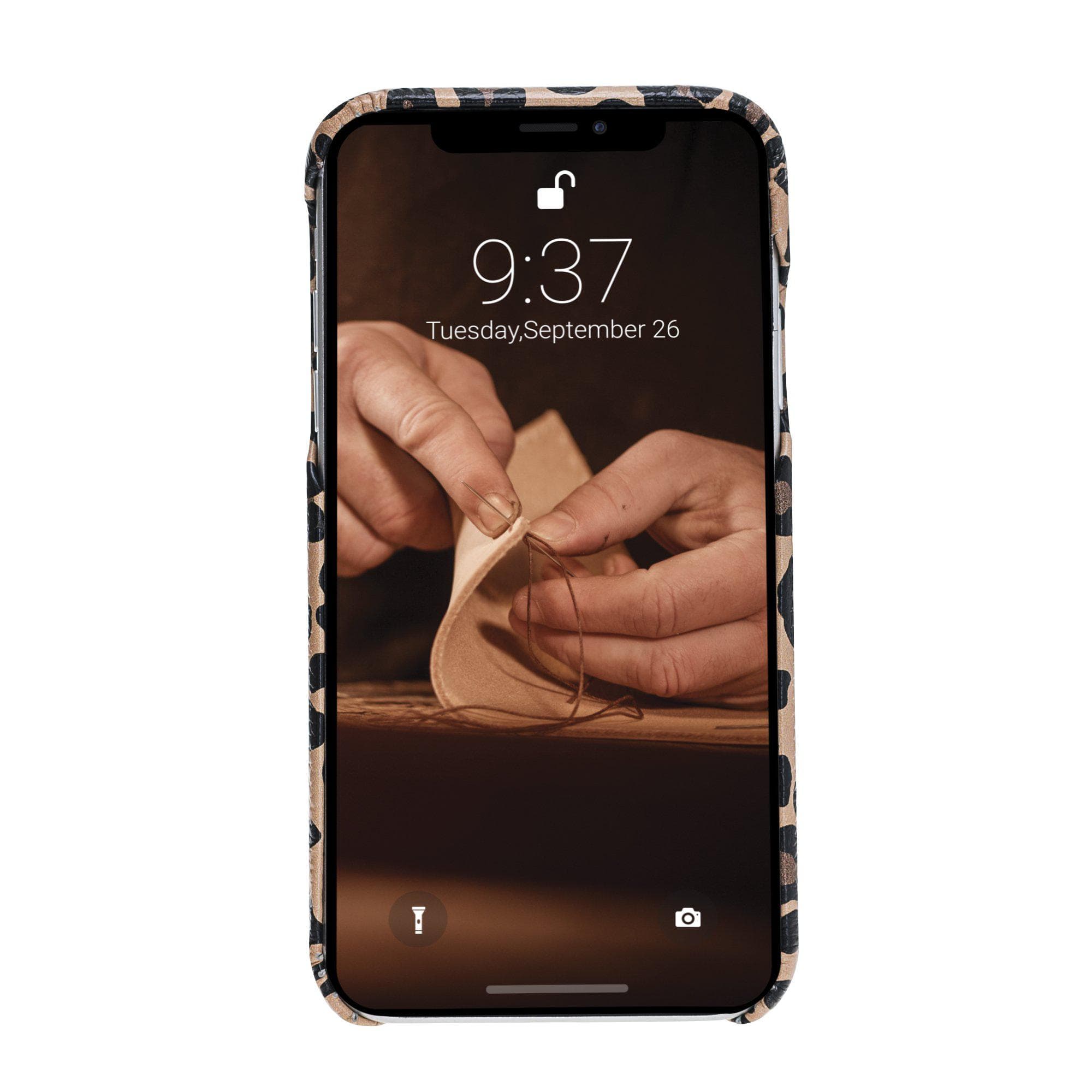 F360 iPhone XS Max Leather Cover with Card Holder