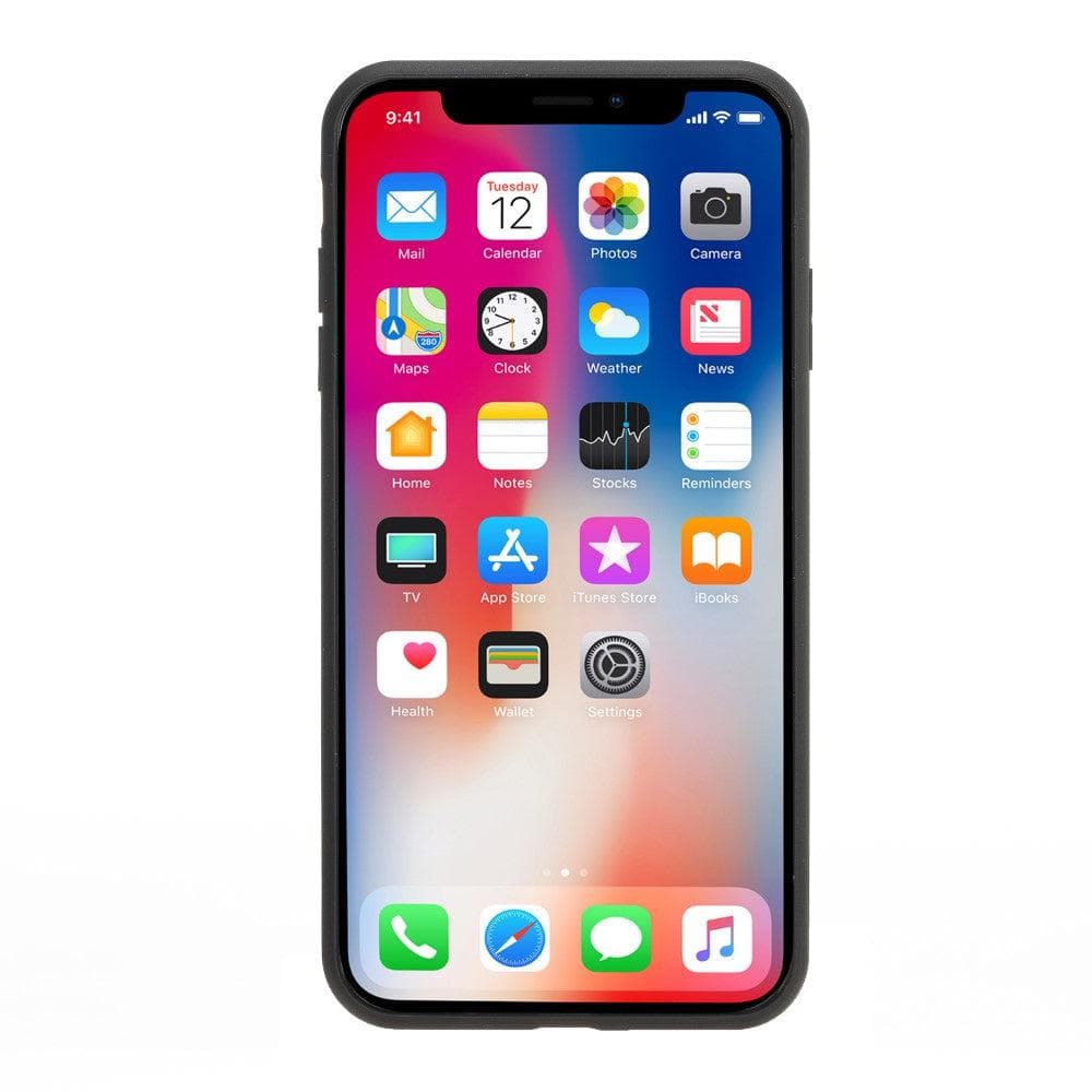 Flex Cover iPhone XS / X Leather Case with Card Holder