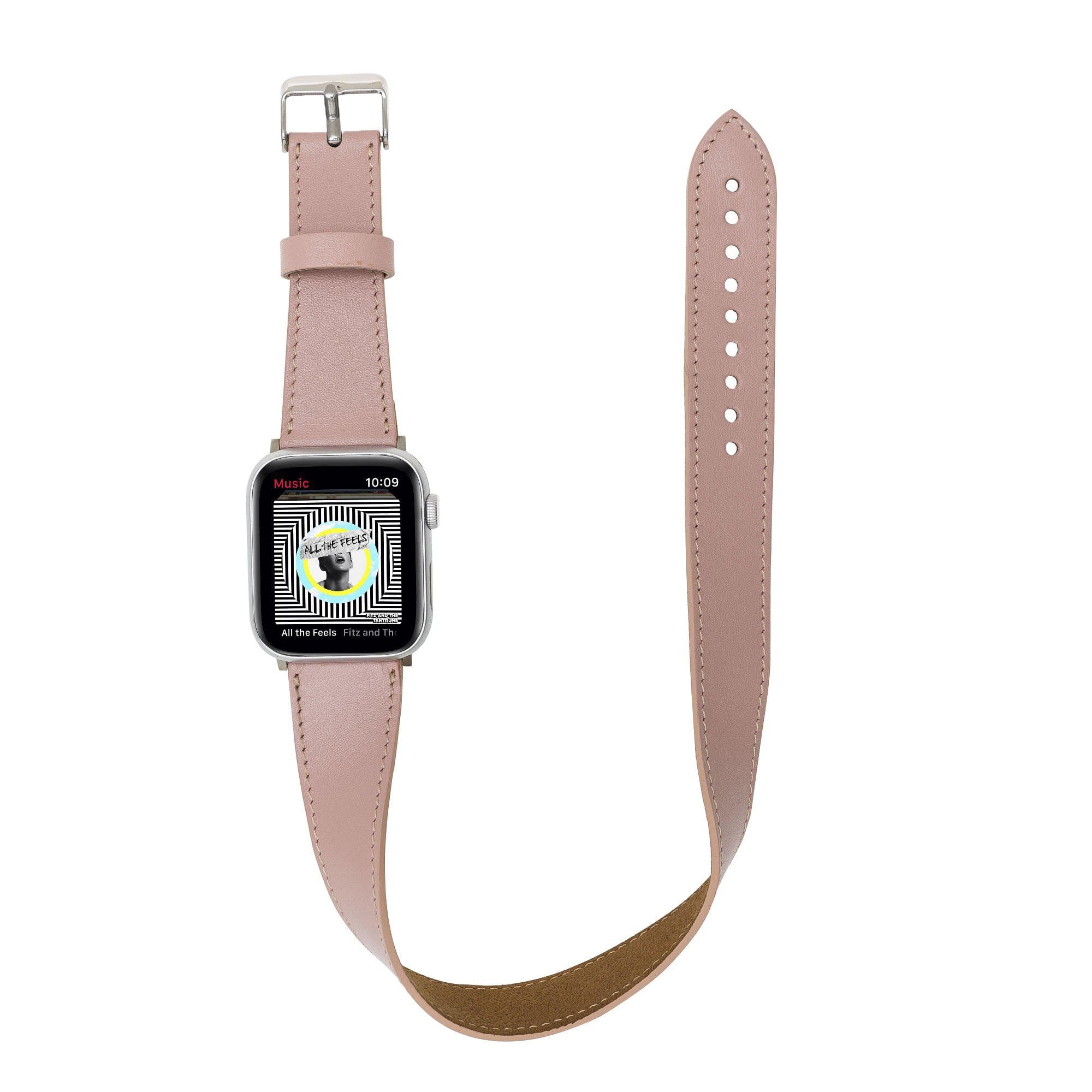 Double Tour Leather Apple Watch Band
