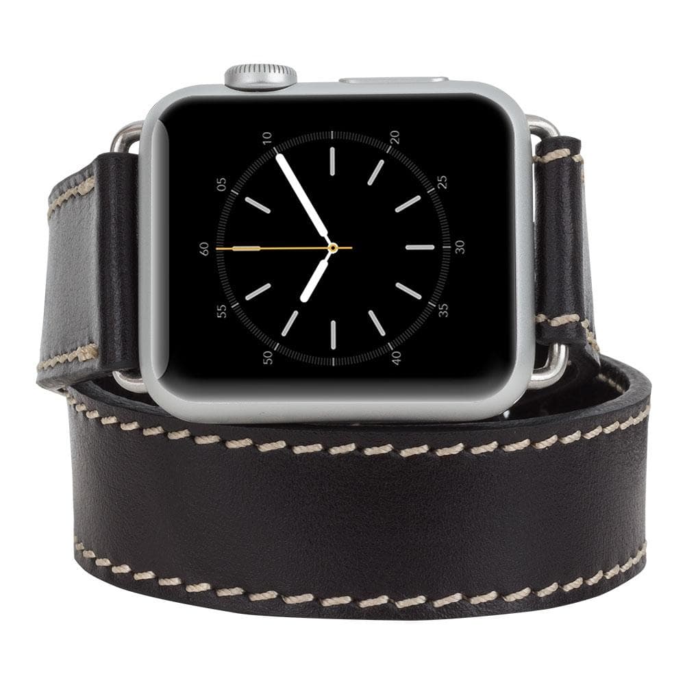 Double Tour Leather Apple Watch Band