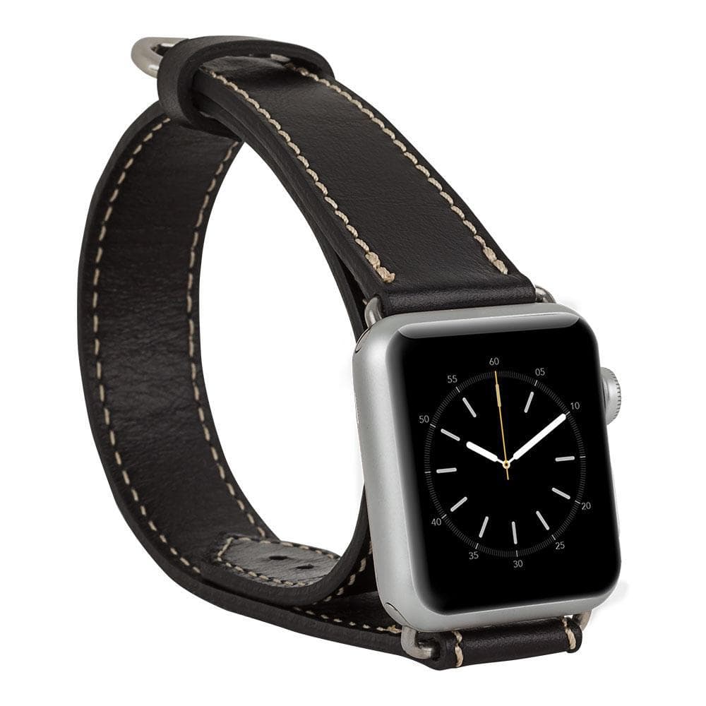 Double Tour Leather Apple Watch Band