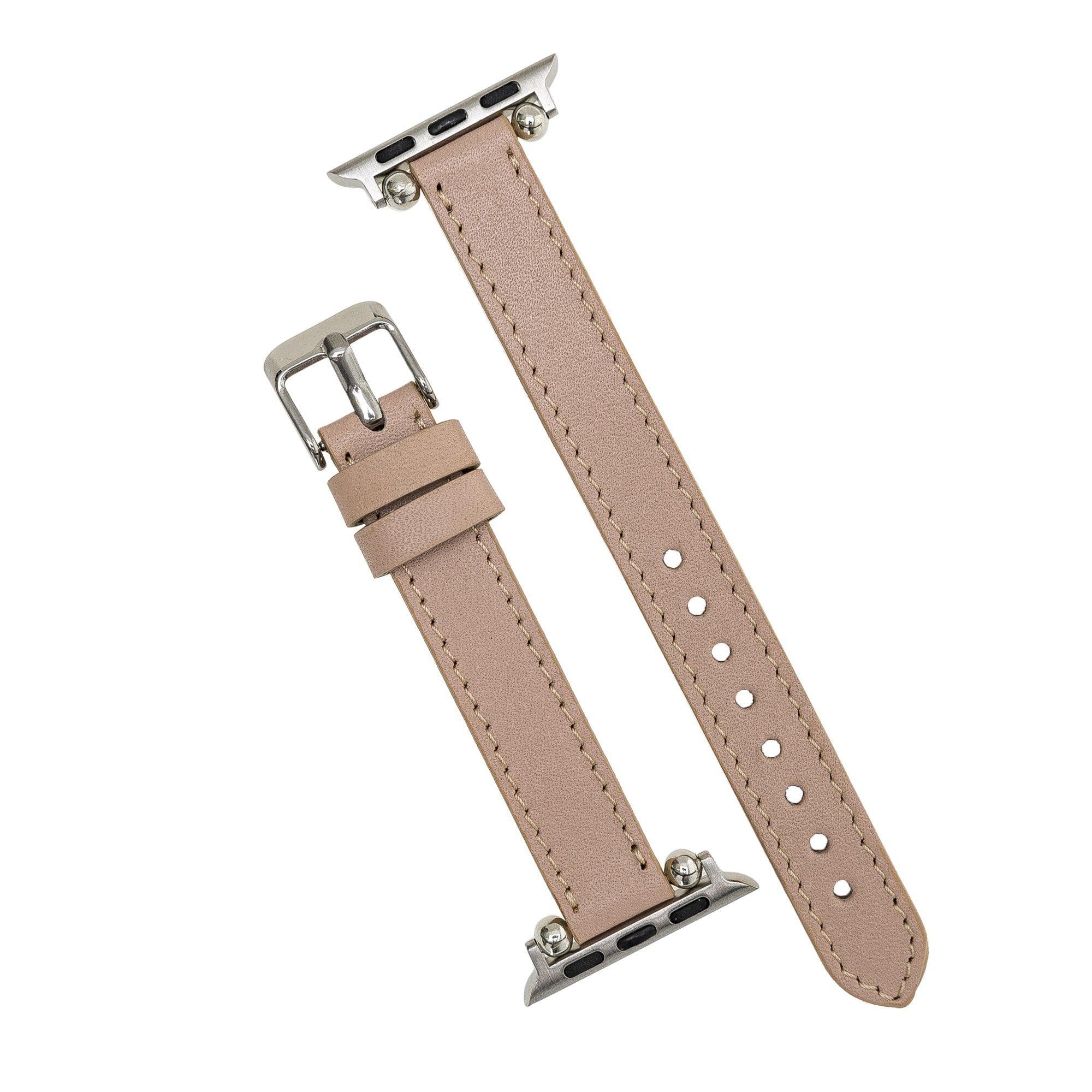 B2B - Leather Apple Watch Bands - Ferro Seamy Style Bomonti