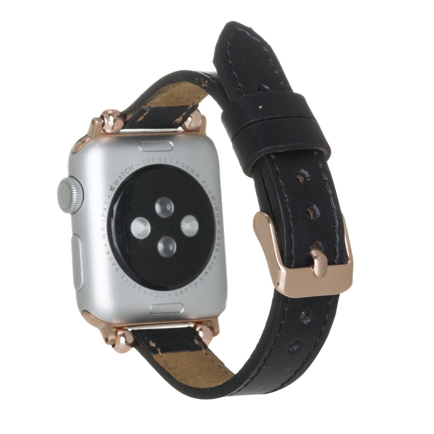 B2B - Leather Apple Watch Bands - Ferro Seamy Style Bomonti