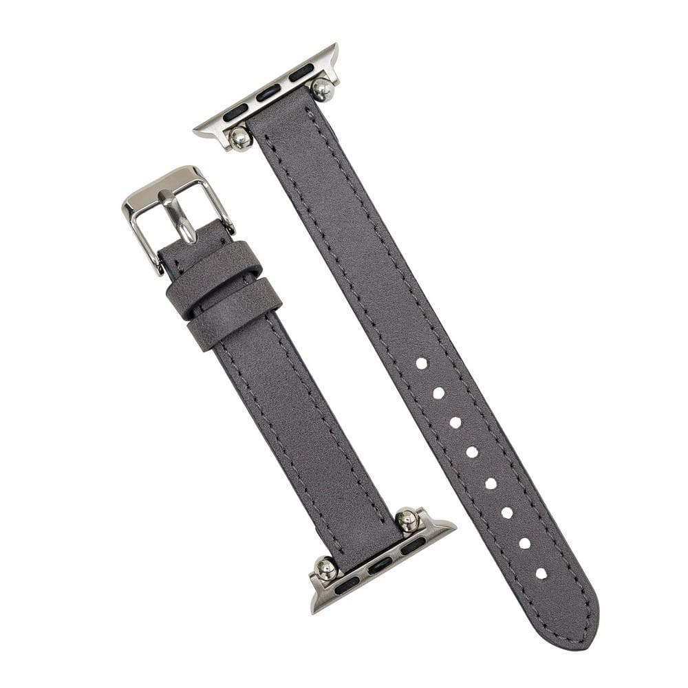 B2B - Leather Apple Watch Bands - Ferro Seamy Style Bomonti