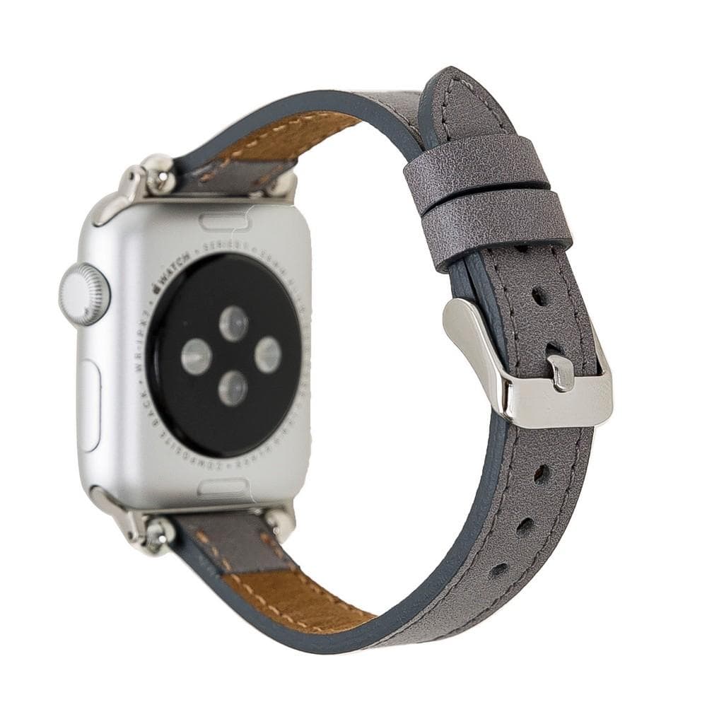 B2B - Leather Apple Watch Bands - Ferro Seamy Style Bomonti