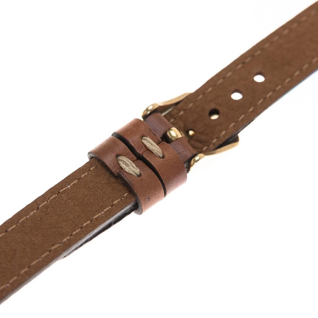 B2B - Leather Apple Watch Bands - Ferro Seamy Style Bomonti
