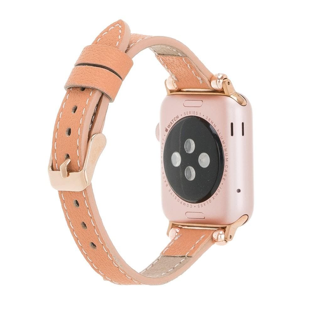 B2B - Leather Apple Watch Bands - Ferro Seamy Style Bomonti