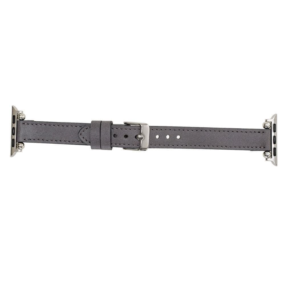 B2B - Leather Apple Watch Bands - Ferro Seamy Style Bomonti