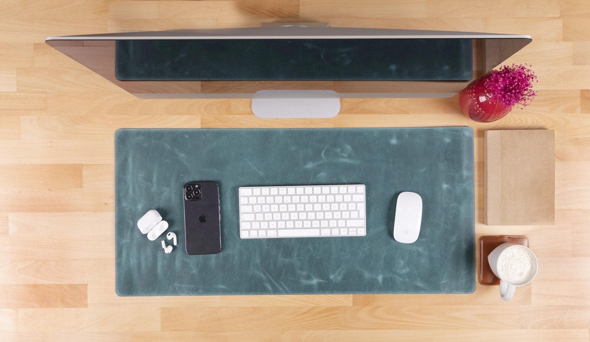 B2B-Leather Desk Mat 37x80 Bomonti