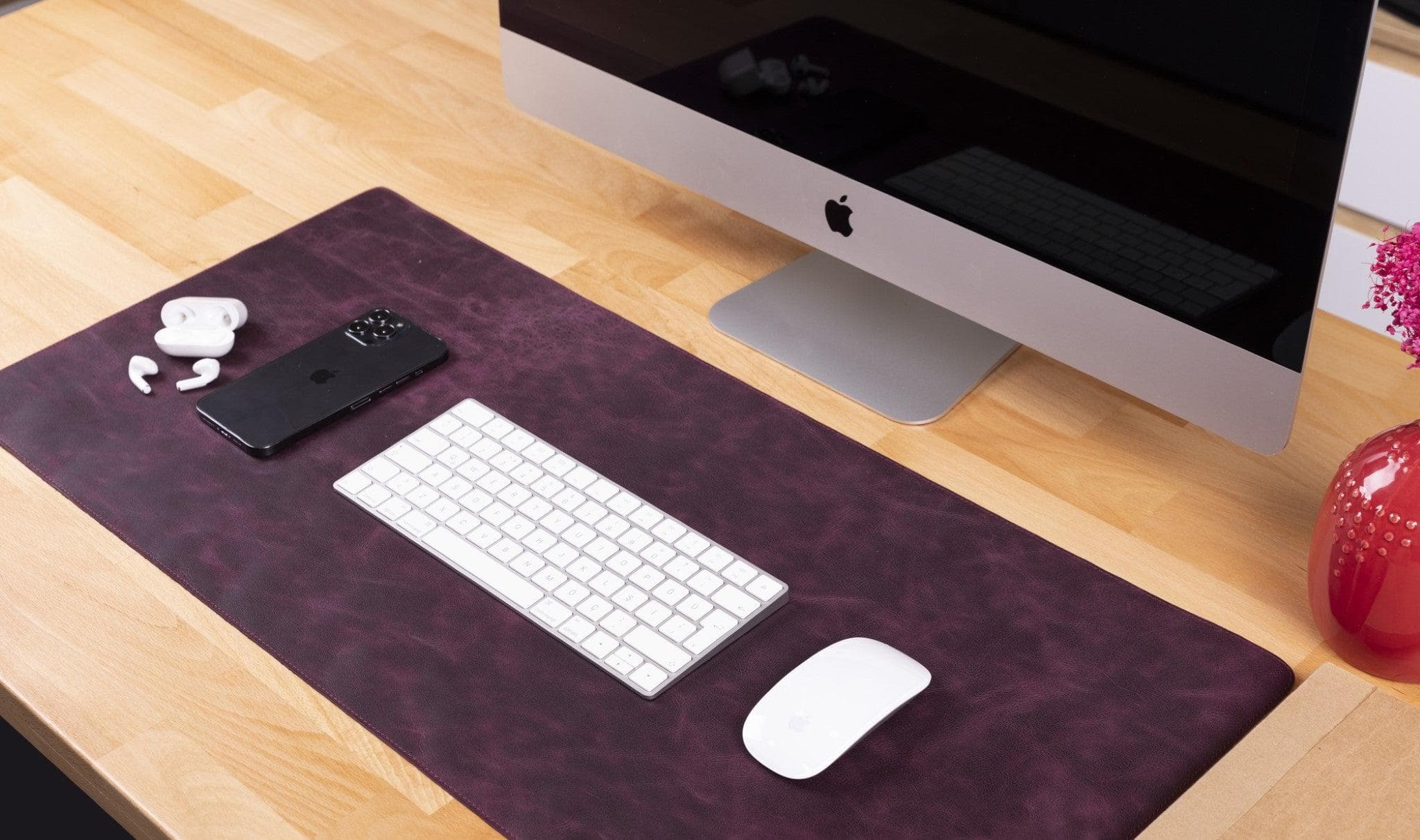 B2B-Leather Desk Mat 37x80 Bomonti
