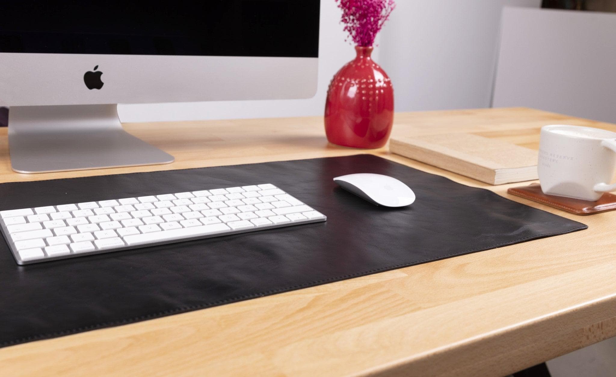 B2B-Leather Desk Mat 37x80 Bomonti