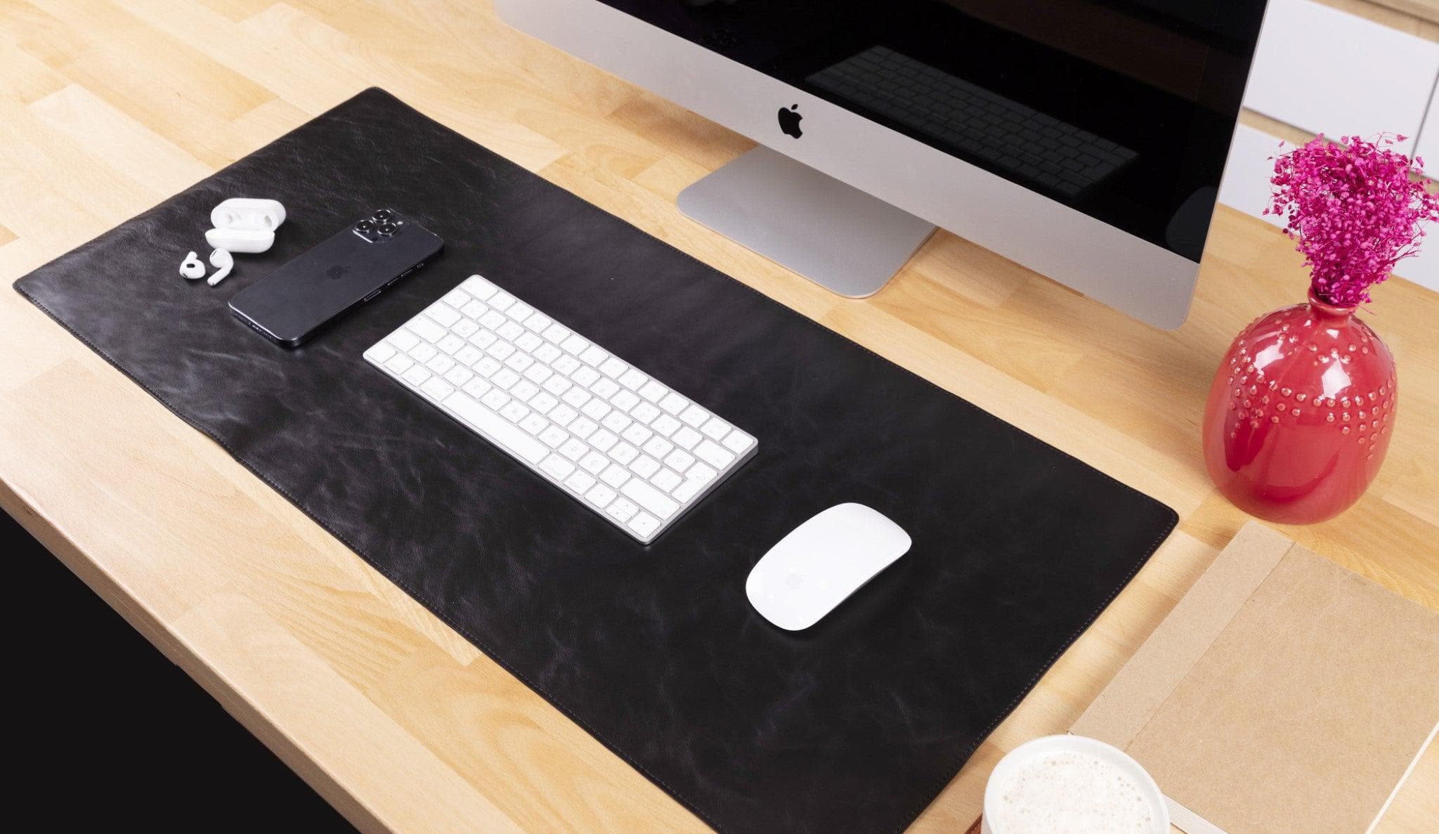 B2B-Leather Desk Mat 37x80 Bomonti