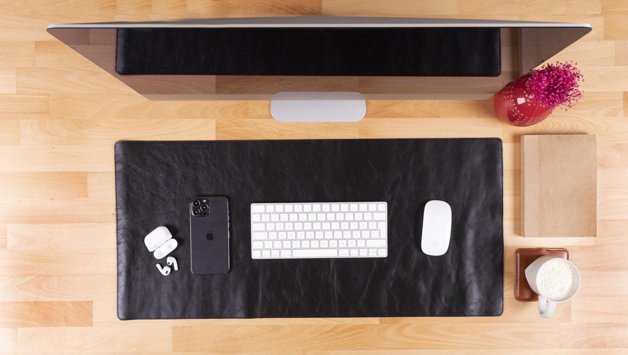 B2B-Leather Desk Mat 37x80 Bomonti