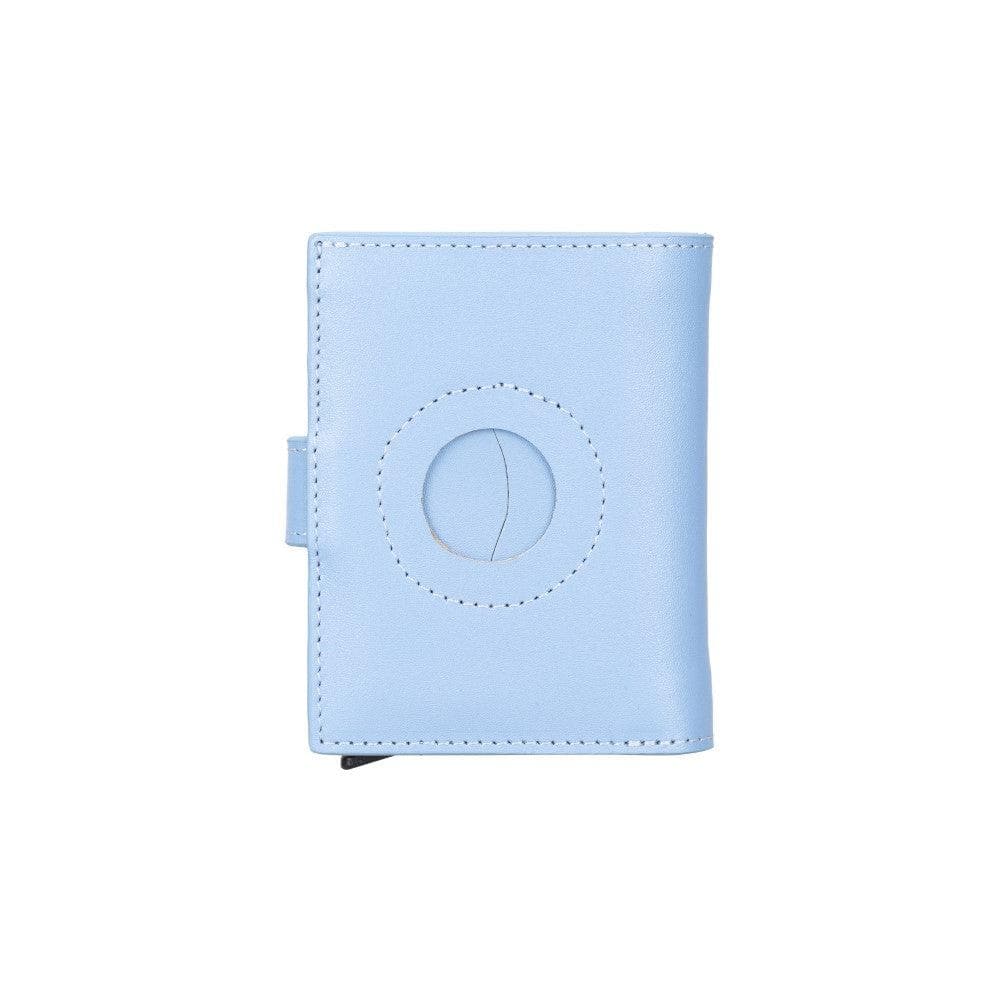 Palertag Zip Mechanical Leather Card Holder with AirTag Slot