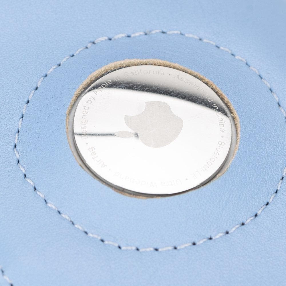 Palertag Zip Mechanical Leather Card Holder with AirTag Slot